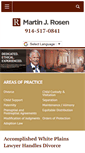 Mobile Screenshot of martinrosenlaw.com